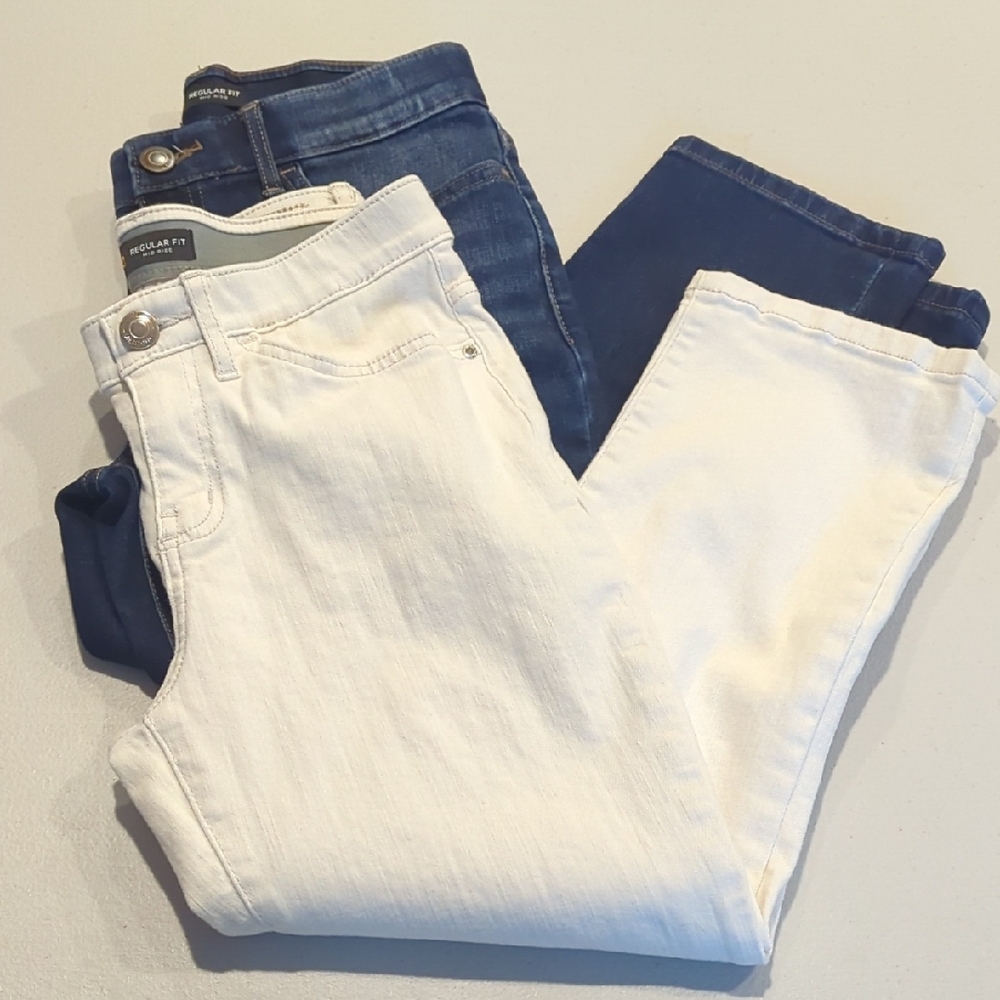 BUNDLE Lee Jeans Regular Fit Capris (Lot of 2)